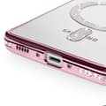 Miniatyrbild 3 av 5: Coque Diamant för Samsung Galaxy A56 MagSafe Kontur Strass Rosa