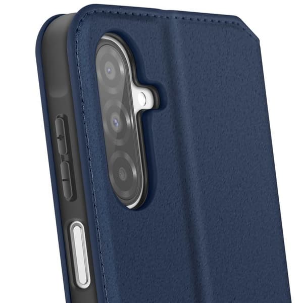 Fodral för Samsung Galaxy A26 Klapp med Kortfack och Videostöd Blå