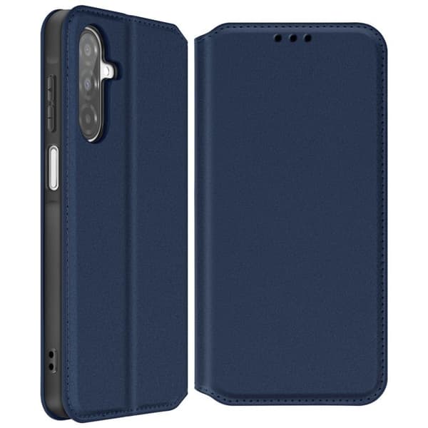 Fodral för Samsung Galaxy A26 Klapp med Kortfack och Videostöd Blå