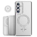 Miniatyrbild 4 av 5: Coque Diamant för Samsung Galaxy A56 MagSafe Kontur Strass Silver