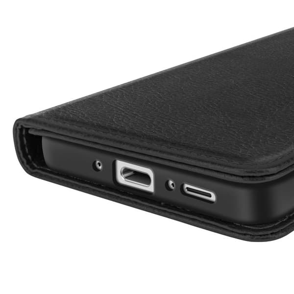 Etui för Samsung Galaxy A26, Fodral med Plånbok och Videostöd, Svart