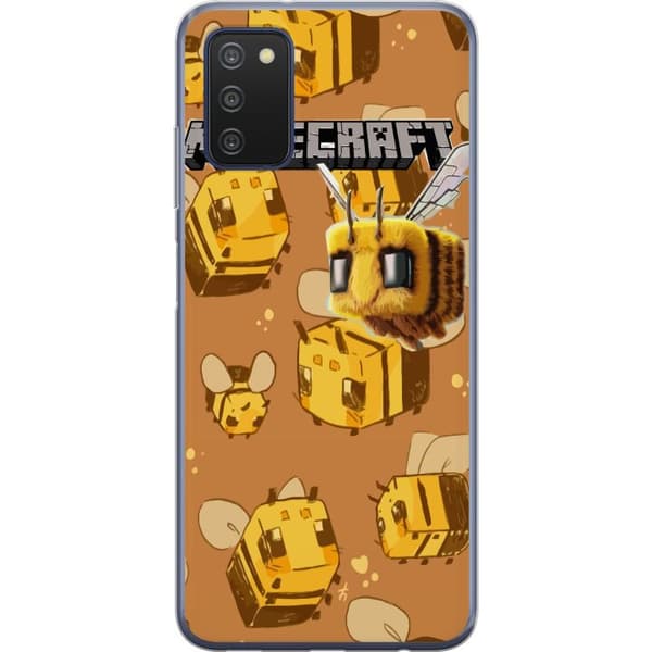 Samsung Galaxy A03s Läpinäkyvä kuori Minecraft Bi