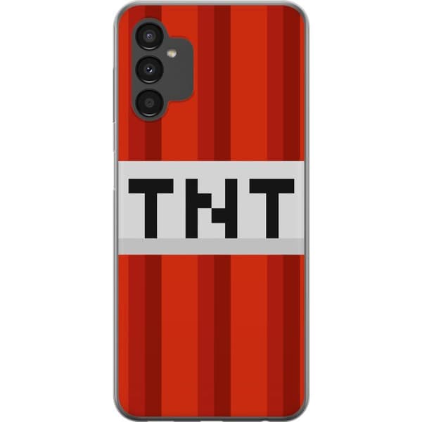 Samsung Galaxy A04s Genomskinligt Skal Minecraft TNT