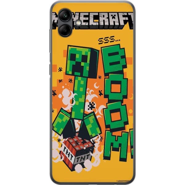 Samsung Galaxy A05 Genomskinligt Skal Minecraft Boom