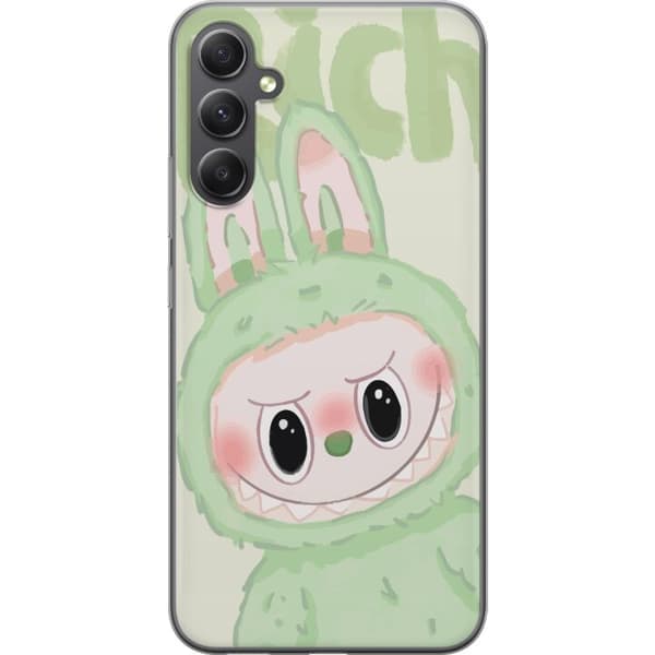 Samsung Galaxy A05s Läpinäkyvä kuori Pop mart labubu