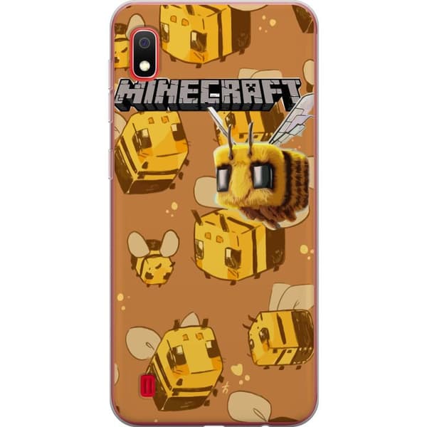 Samsung Galaxy A10 Gjennomsiktig deksel Minecraft Bi