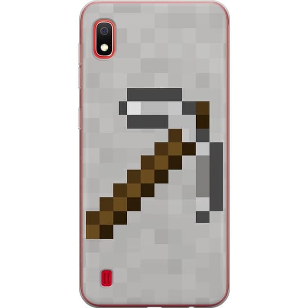 Samsung Galaxy A10 Läpinäkyvä kuori Minecraft Työkalut