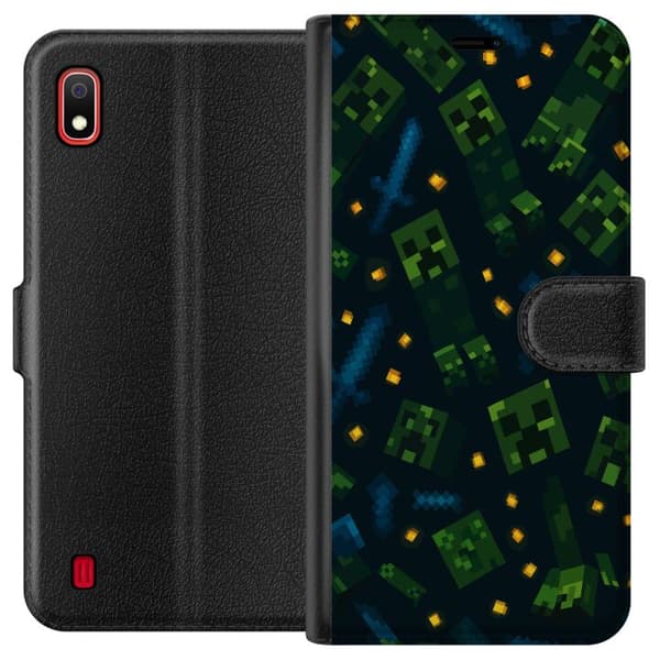 Samsung Galaxy A10 Lommeboketui Minecraft Dungeons Mob