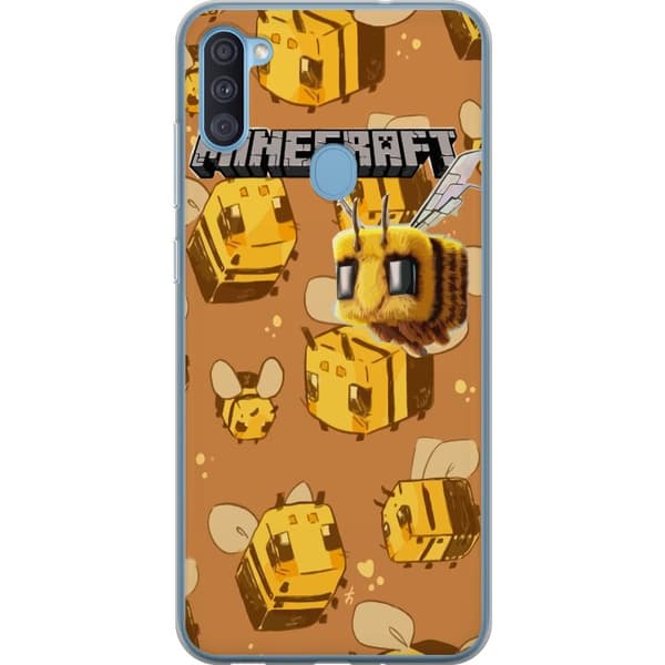 Samsung Galaxy A11 Gjennomsiktig deksel Minecraft Bi