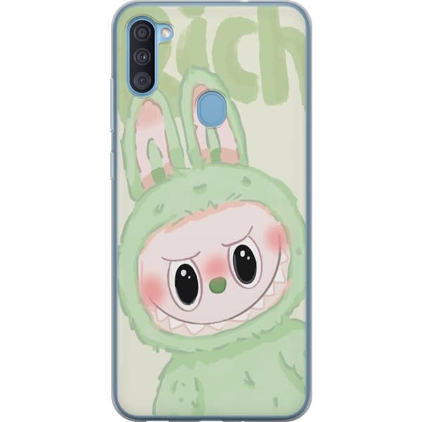 Samsung Galaxy A11 Gennemsigtig cover Pop mart labubu