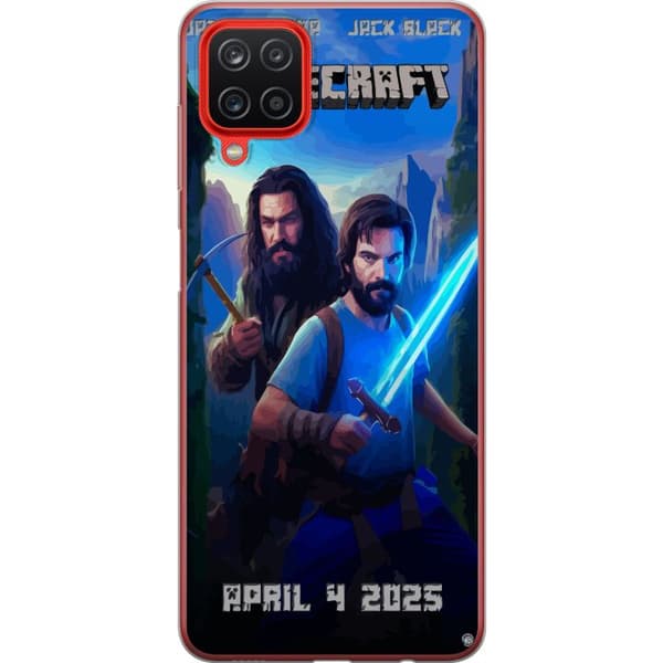 Samsung Galaxy A12 Läpinäkyvä kuori Minecraft-elokuva