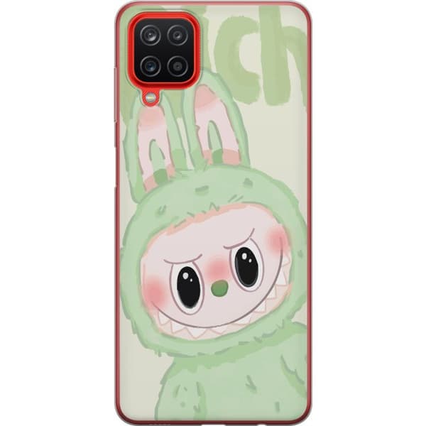 Samsung Galaxy A12 Läpinäkyvä kuori Pop mart labubu