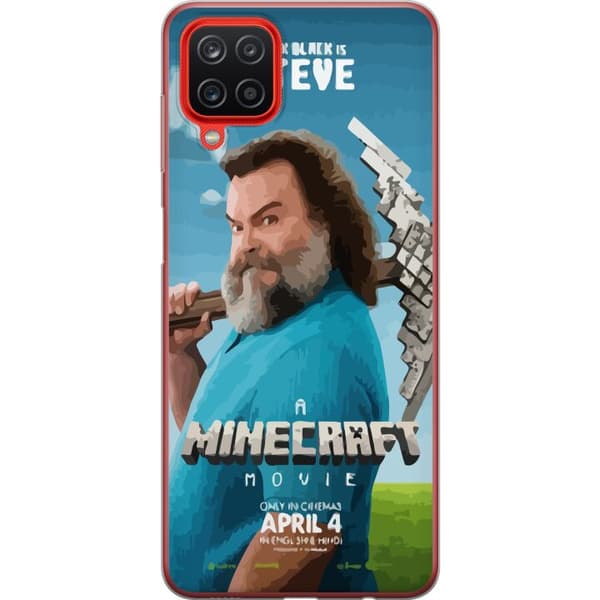 Samsung Galaxy A12 Läpinäkyvä kuori Minecraft-elokuva