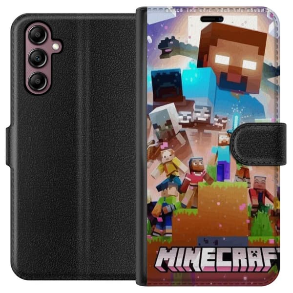 Samsung Galaxy A14 5G Lommeboketui Minecraft
