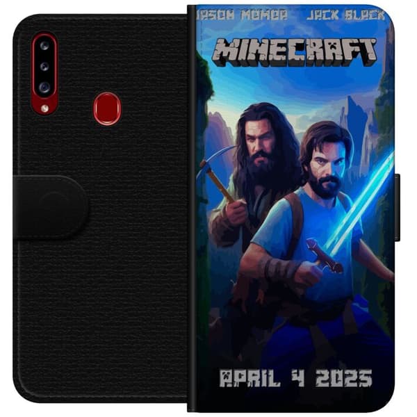 Samsung Galaxy A20s Lommeboketui En Minecraft-film
