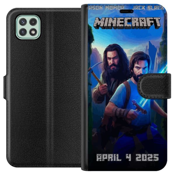 Samsung Galaxy A22 5G Tegnebogsetui En Minecraft-film