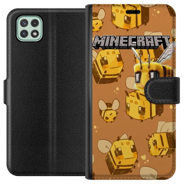 Samsung Galaxy A22 5G Tegnebogsetui Minecraft Bi