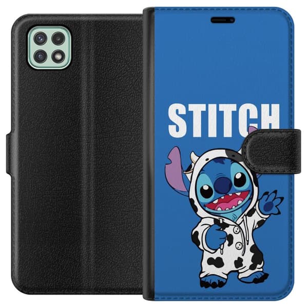 Samsung Galaxy A22 5G Plånboksfodral Stitch