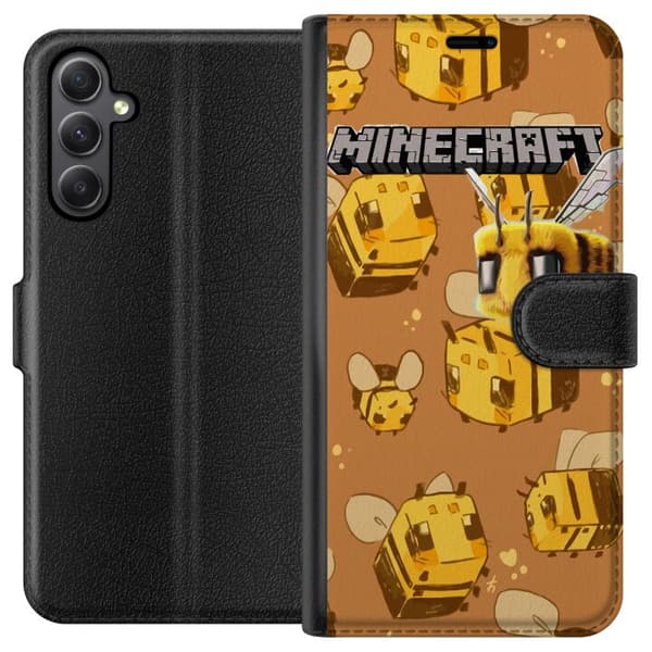Samsung Galaxy A24 4G Tegnebogsetui Minecraft Bi