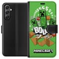 Miniatyrbild 1 av 3: Samsung Galaxy A24 4G Plånboksfodral Minecraft Boom