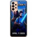 Miniatyrbillede 1 af 3: Samsung Galaxy A23 Gennemsigtig cover En Minecraft-film
