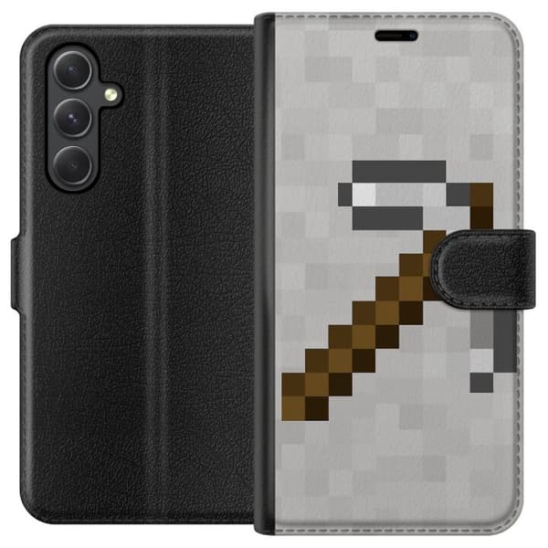 Samsung Galaxy A25 Lompakkokotelo Minecraft Työkalut