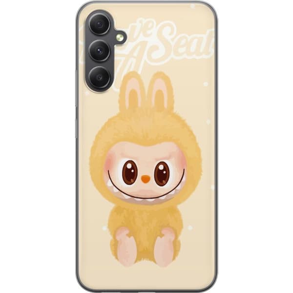 Samsung Galaxy A25 Läpinäkyvä kuori Pop mart labubu