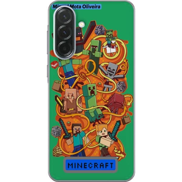 Samsung Galaxy A36 Gennemsigtig cover Minecraft