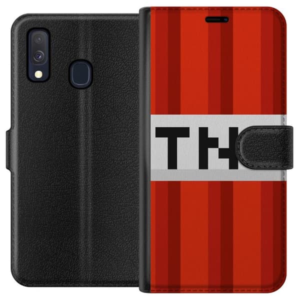 Samsung Galaxy A40 Lommeboketui Minecraft TNT