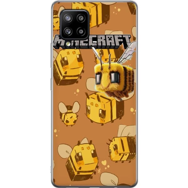 Samsung Galaxy A42 5G Gennemsigtig cover Minecraft Bi