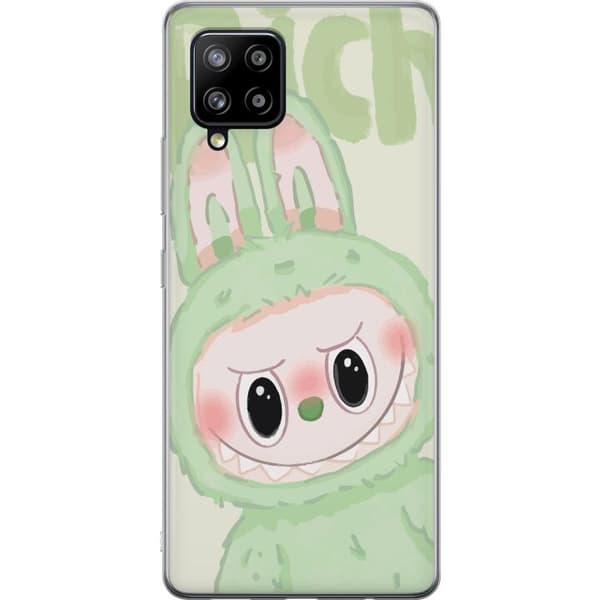 Samsung Galaxy A42 5G Gennemsigtig cover Pop mart labubu