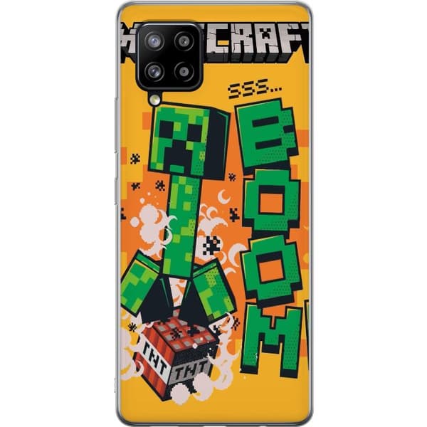 Samsung Galaxy A42 5G Gennemsigtig cover Minecraft Boom