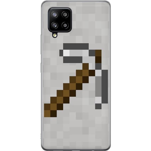 Samsung Galaxy A42 5G Gennemsigtig cover Minecraft Værktøjer