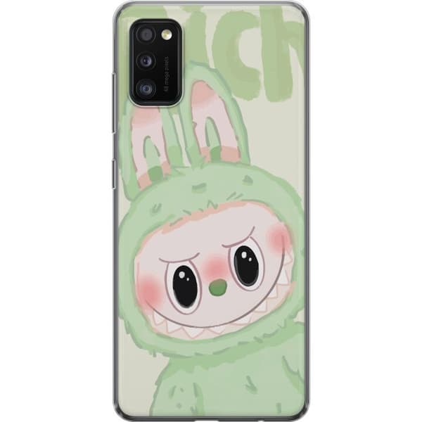 Samsung Galaxy A41 Läpinäkyvä kuori Pop mart labubu