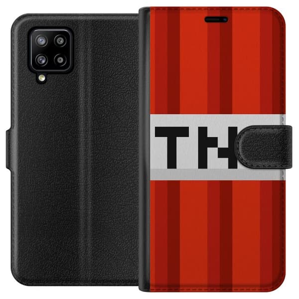 Samsung Galaxy A42 5G Tegnebogsetui Minecraft TNT