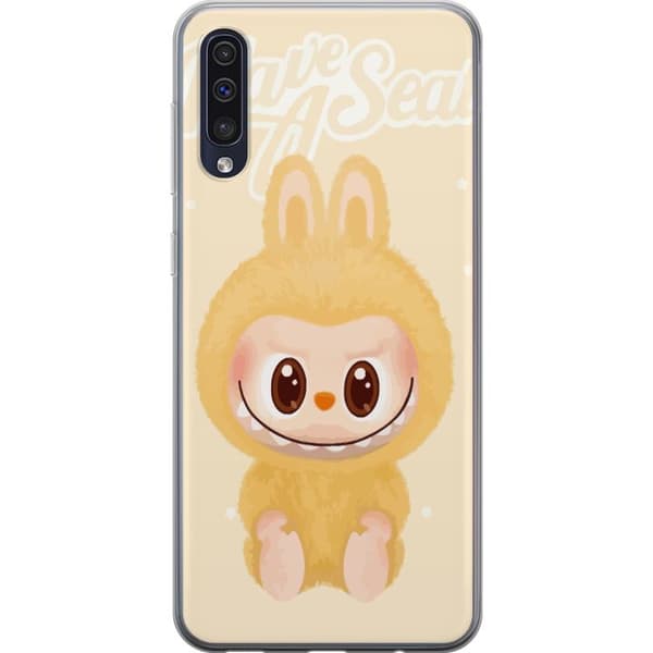 Samsung Galaxy A50 Gennemsigtig cover Pop mart labubu
