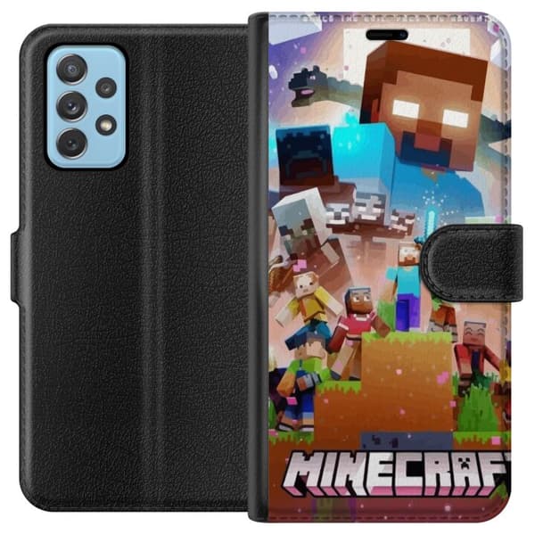 Samsung Galaxy A52 5G Lommeboketui Minecraft