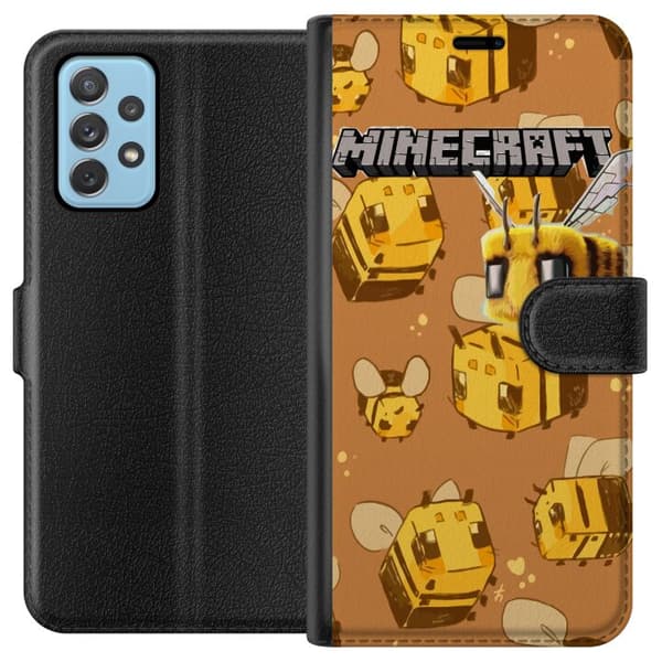Samsung Galaxy A52 5G Lommeboketui Minecraft Bi