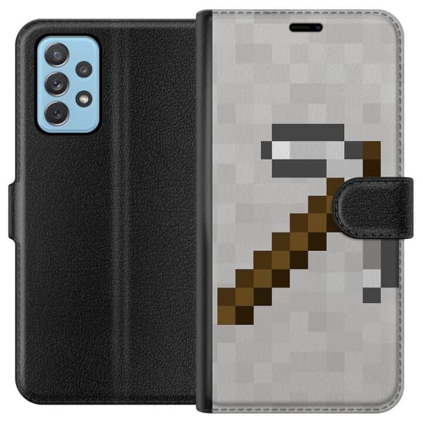 Samsung Galaxy A52 5G Tegnebogsetui Minecraft Værktøjer