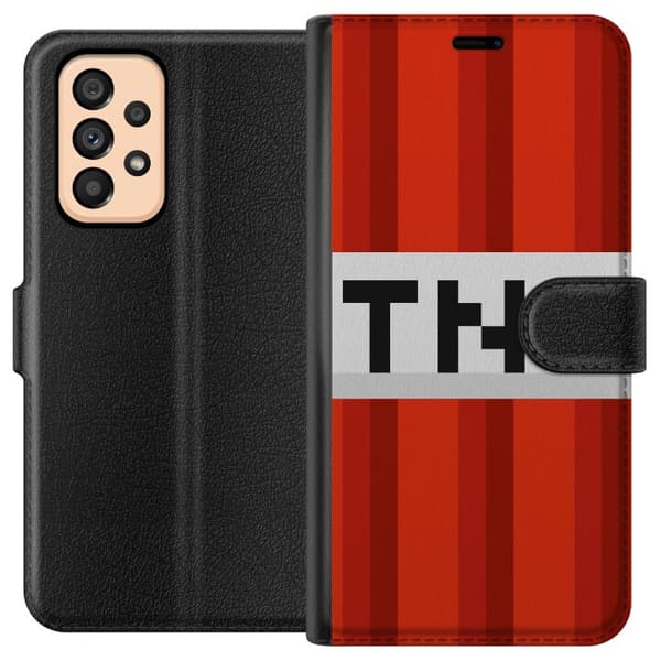 Samsung Galaxy A53 5G Tegnebogsetui Minecraft TNT