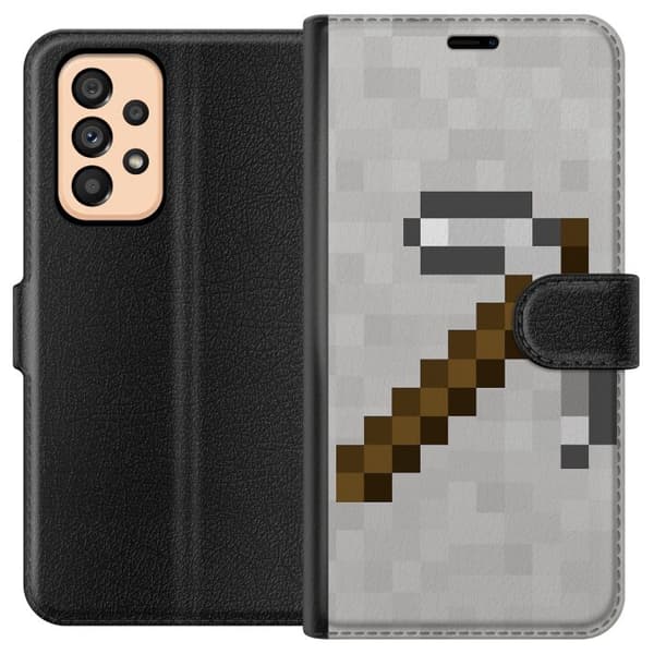 Samsung Galaxy A53 5G Plånboksfodral Minecraft Tools