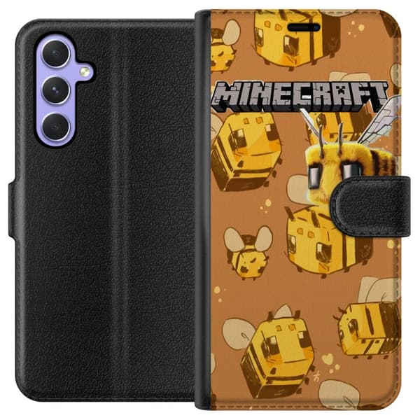 Samsung Galaxy A54 Plånboksfodral Minecraft Bi