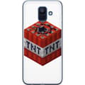 Pikkukuva 1 / 3: Samsung Galaxy A6 (2018) Läpinäkyvä kuori Minecraft TNT