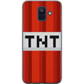 Pikkukuva 1 / 3: Samsung Galaxy A6 (2018) Läpinäkyvä kuori Minecraft TNT