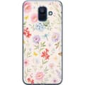 Miniatyrbillede 1 af 3: Samsung Galaxy A6 (2018) Gennemsigtig cover Blomster
