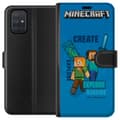 Pikkukuva 1 / 3: Samsung Galaxy A71 Lompakkokotelo Minecraft Luolastot
