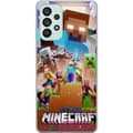 Pikkukuva 1 / 3: Samsung Galaxy A73 5G Läpinäkyvä kuori Minecraft