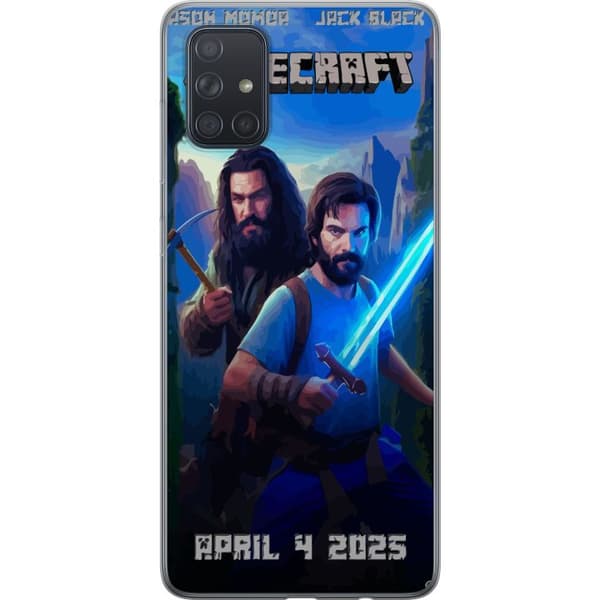 Samsung Galaxy A71 Genomskinligt Skal A Minecraft Movie