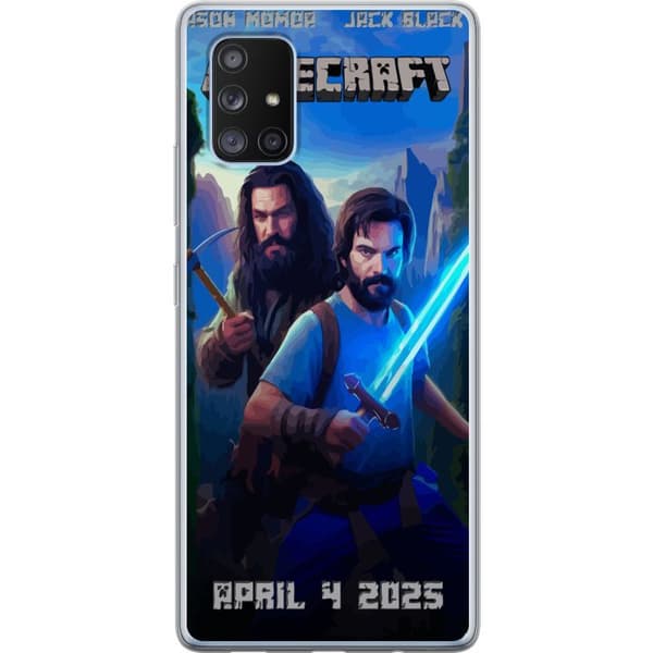 Samsung Galaxy A71 5G Genomskinligt Skal A Minecraft Movie