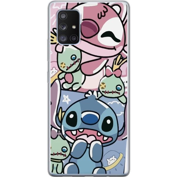 Samsung Galaxy A71 5G Läpinäkyvä kuori Ommel